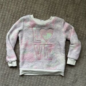 Epic Threads Multicolor Fleece Top
